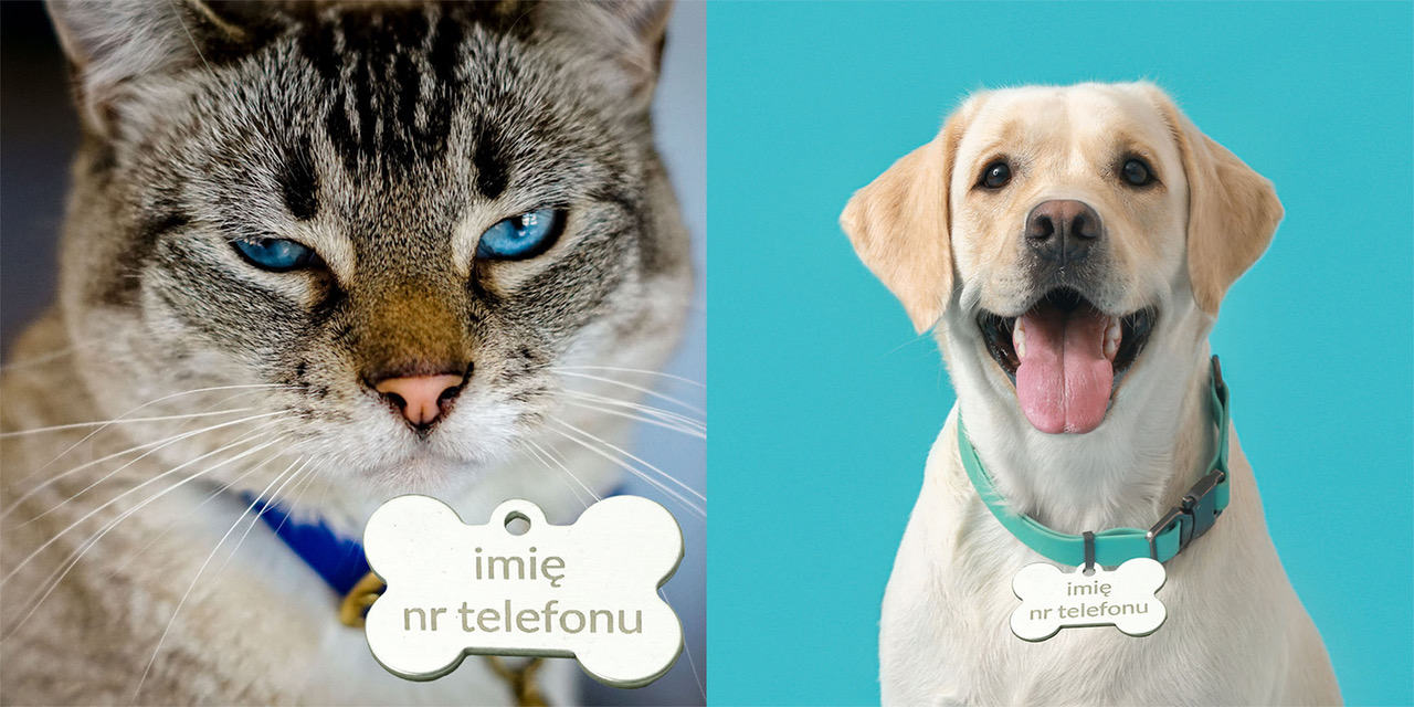 Imiennik grawerowany jasny kostka